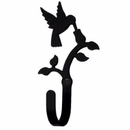 Village Wrought Iron Hummingbird Wall Hook - Extra Small