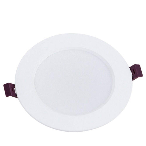 PEHUB Modern Simple Round Aluminum LED Downlights Fixtures COB Spotlights Recessed Downlight 5W, 9W, 12W, 18W, 24W LED Chip Flush Mount Spotlight Ceiling Light Night Light for Living Room High Bri