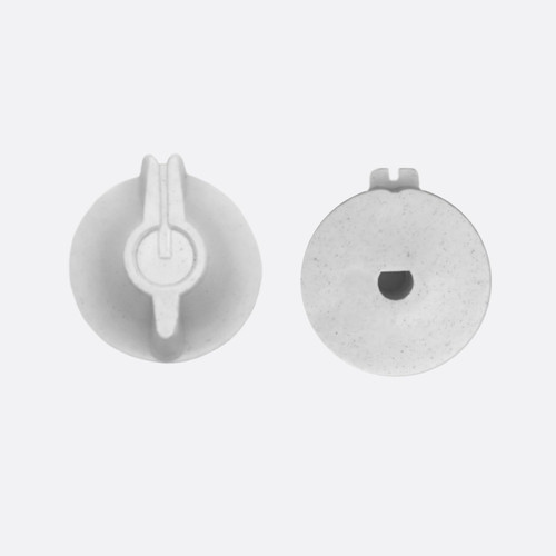 146MT574 One White Timer Knob for FD Series Spring Wound Timer Switch Knob Compatiable with Intermatic knob FD Series Spring Wound Timers for Wall Timer Bathroom Fan Light Motor Heater Woods