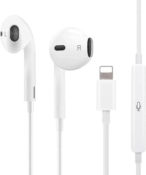 Headphones EarPods with Earphones Connector. Microphone with Built-in Remote to Control Music, Phone Calls, and Volume. Wired Headphones for iPhone 14/13/12/11 Pro/Xs Max/XR/X/7/8 Plus.