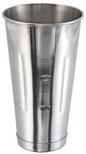 Winco Stainless Steel 30 Oz. Malt Cup, Set of 6