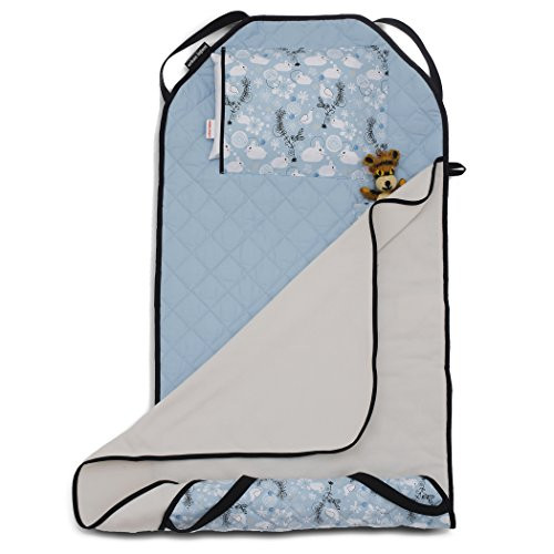 Urban Infant TOT Cot All-in-One Preschool/Daycare Toddler Nap Mat - Bunnies