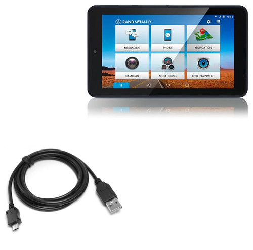 BoxWave Cable Compatible with Rand McNally OverDryve 7c - DirectSync Cable, Durable Charge and Sync Cable for Rand McNally OverDryve 7c