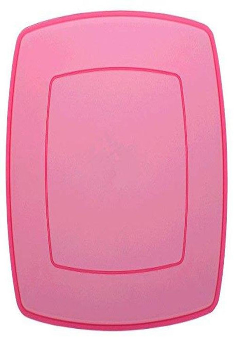 amscan Party Perfect Premium Serving Tray Tableware, Bright Pink, Plastic, 14"