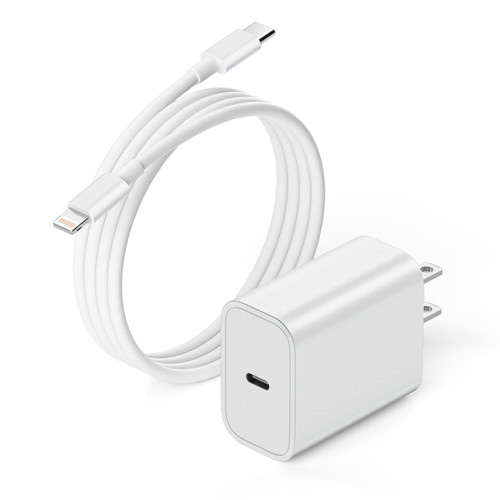 iPhone Fast Charger Block,20W PD USB C Wall Charger Block with 6FT USB C to Lightning Cable USB Type C Wall Charger for iPhone 14/14 Pro Max/iPhone 13/13 Pro/12/12 Pro/11/11 Pro,iPad iPhone Fast Charger Block,20W PD USB C Wall Charger Block with 6FT USB C to Lightning Cable USB Type C Wall Charger for iPhone 14/14 Pro Max/iPhone 13/13 Pro/12/12 Pro/11/11 Pro,iPad