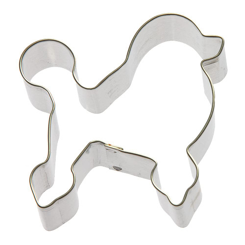 Foose Poodle Dog Cookie Cutter 3 in Animals Handmade in USA Tin Plated Steel Foose Poodle Dog Cookie Cutter 3 in Animals Handmade in USA Tin Plated Steel