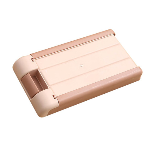 Alipis Box Drawer Storage Box Mini Pencil Case Storage Pull Out Drawers Mini Storage Drawers Pencil Tray Drawer Table Hidden Draw Box Vanity Storage Shelf Plastic Pink Drawer Pen Box Desk