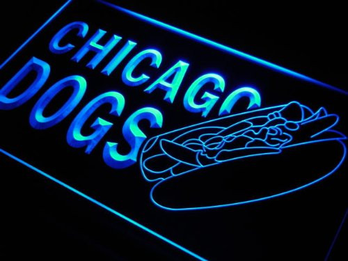 Chicago Dogs Hot LED Sign Neon Light Sign Display s231-b(c)