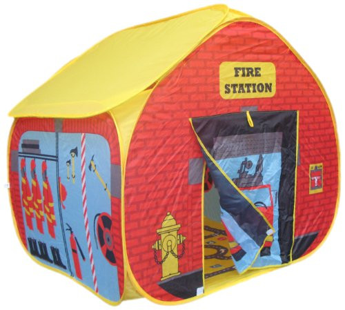 Pop It Up Childrens Pop Up Play Tent with a Unique Printed Play Floor Toy Play Tent/ Playhouse/ Den for Boys