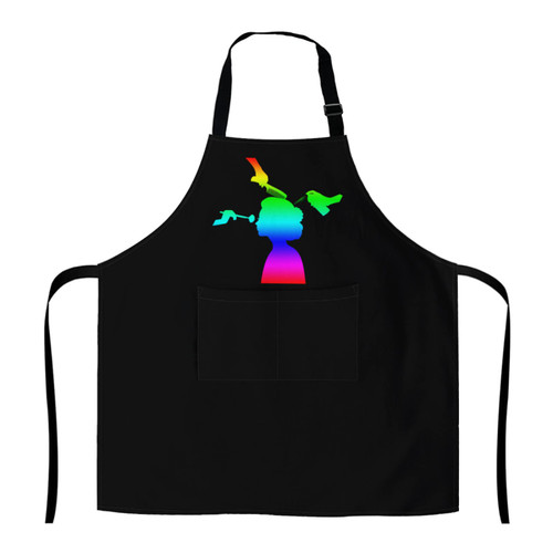 Cilouebghg Hair & Makeup Stylist Apron for Women/Man with 2 Pockets, Adjustable Men Hairstylist Aprons for Salon Barber hairdresser Cilouebghg Hair & Makeup Stylist Apron for Women/Man with 2 Pockets, Adjustable Men Hairstylist Aprons for Salon Barber hairdresser
