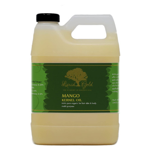 Liquid Gold Inc 32 fl.oz Premium Mango Seed Oil Pure & Organic Skin Hair Nails Health Care
