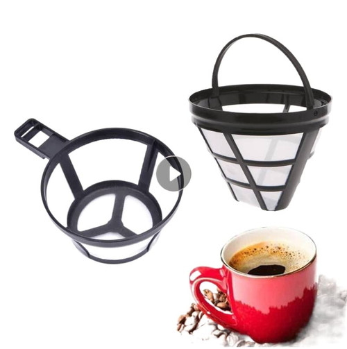 Reusable Coffee Filter Basket Cup Style Coffee Machine Strainer Mesh Coffee Accessories Coffee Tools Tea Brewer Filter Dropship