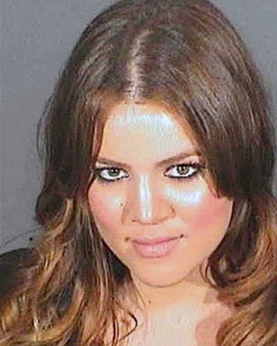 ConversationPrints KHLOE KARDASHIAN MUGSHOT GLOSSY POSTER PICTURE PHOTO BANNER kim rob arrest