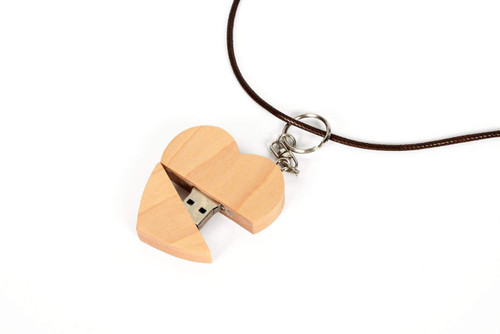 Wood 2.0/3.0 USB Flash Drive USB Disk Memory Stick with Wooden (2.0/128GB, Wood USB Disk-3)