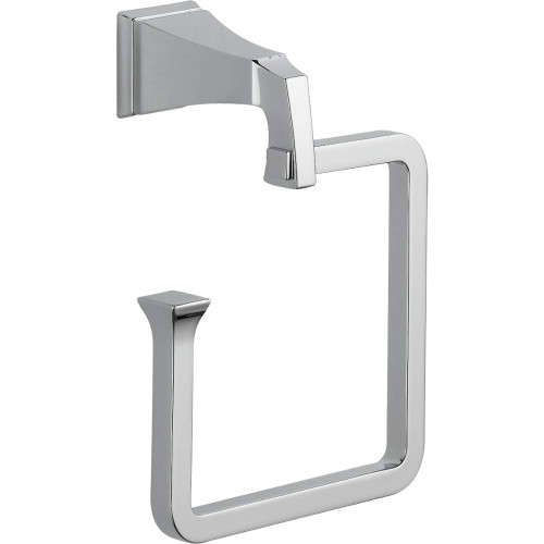 DELTA FAUCET 75146 Dryden Wall Mounted Towel Ring in Polished Chrome