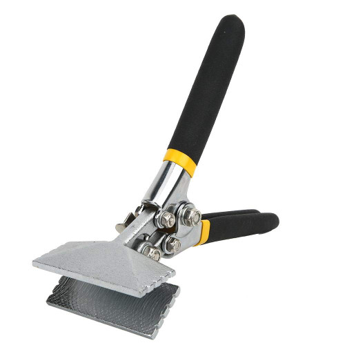 Sheet Metal Hand Seamer, Straight Bending Pliers Manual Metal Bender Tool Sheet Metal Bending Pliers Flattening Tool (Straight)