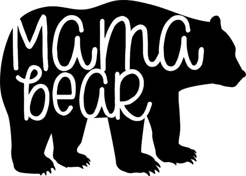 Car Sticker Mama Bear Family Mom Mother Wilderness Nature Car Window Decal Sticker White 7 Inch Car Sticker Mama Bear Family Mom Mother Wilderness Nature Car Window Decal Sticker White 7 Inch