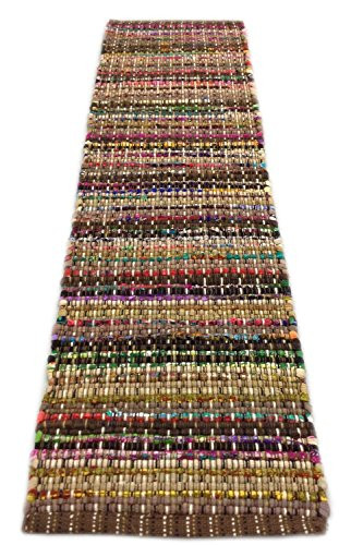 Soho Chindi Southwestern Design Table Runner, 13x54 inches