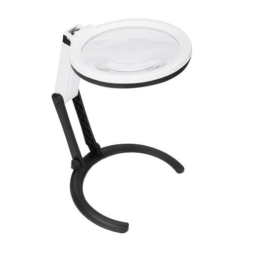 LED Table Lamp with 1.8X & 5X Magnifier, Desk Illuminated Tools Magnifying Glass for Reading Cosmetic Makeup Tattoo Manicure Lighted Magnifier LED Table Lamp with 1.8X & 5X Magnifier, Desk Illuminated Tools Magnifying Glass for Reading Cosmetic Makeup Tattoo Manicure Lighted Magnifier