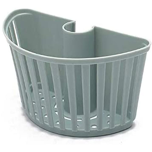 Kitchen Sink Shelf,Bathroom Organizer Basket Kitchen Sink Caddy Organizer Over Faucet Sponge Holder Soap Sponge Drain Rack Holder Hanging Faucet Drain Rack Hanging Basket Storage(Blue)