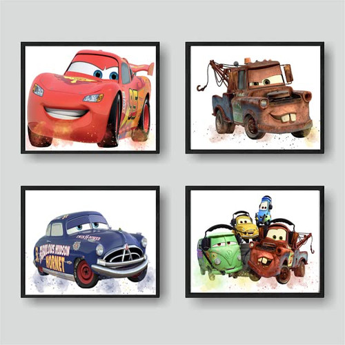 Cars Movie Poster,wall decor,Car Poster Decor,Unframed(8"x10"Wall Art Decor Kids Room,Boys Room Posters For Birthday Party,Cars bedroom decor for boys Cars Movie Poster,wall decor,Car Poster Decor,Unframed(8"x10"Wall Art Decor Kids Room,Boys Room Posters For Birthday Party,Cars bedroom decor for boys