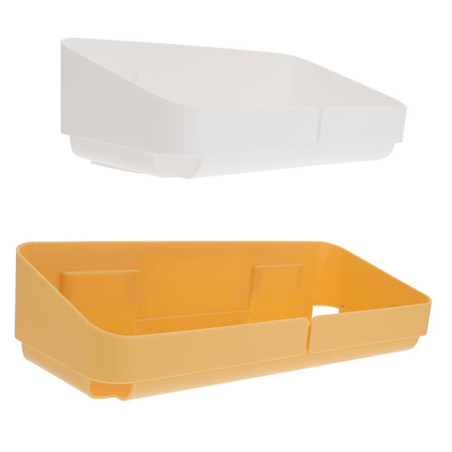Zerodeko 2pcs Storage Rack Sink Holder Wall Mounted Shelves for Storage Shelf Organizer Rack Utensil Drying Rack Wall Storage Rack Kitchen Plastic Storage Holder Wall Hanging Shelf Basket