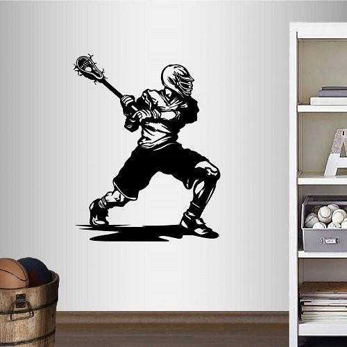 Wall Vinyl Decal Home Decor Art Sticker Lacrosse Player Cradling Ball Sports Sportsman Boy Man Room Removable Stylish Mural Unique Design 1676 Wall Vinyl Decal Home Decor Art Sticker Lacrosse Player Cradling Ball Sports Sportsman Boy Man Room Removable Stylish Mural Unique Design 1676