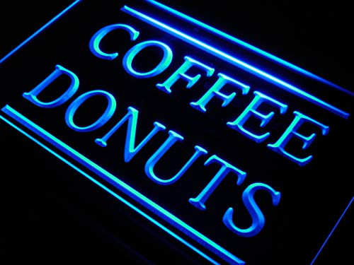 Coffee Donuts Cafe Open Dispaly LED Sign Neon Light Sign Display j658-b(c)