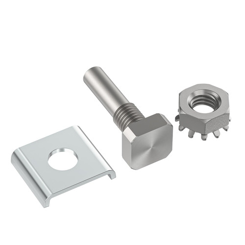 GRONGU Shower Door Stainless Steel Pivot Pin with Hex-Nut and Washer Shower Door Replacement Parts Fit for Pivot Shower Doors