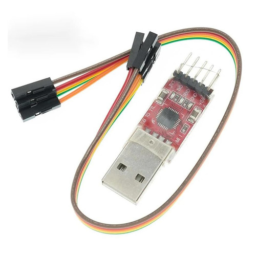 USB to Serial Module CP2102 Module SUNREPHANT USB to TTL STC Download Compatible, with Dupont Cable