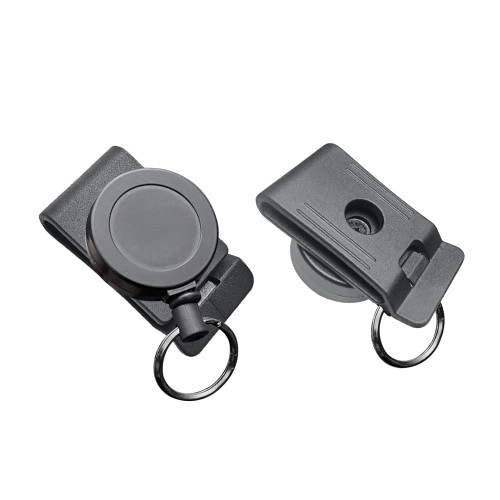 Qinwuwu XXHong 2PCS Heavy-Duty Buckle Waist Key Chain Buckle Multi-tool Lock Belt Clip Retractable Stainless Steel Key Chain Multi-Tool Ring Buckle Anti-Theft And Anti- Loss