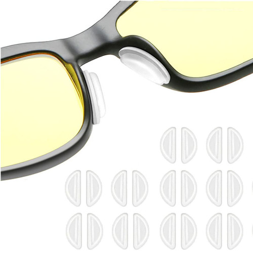 A'ceisme Eyeglass Nose Pads, Silicone Nose Pads for Glasses, Eyeglasses Nose Pads, Nose Pieces for Eyeglasses, Clear Nose Pads for Eyeglasses, 10 Pairs/3.5mm/Clear A'ceisme Eyeglass Nose Pads, Silicone Nose Pads for Glasses, Eyeglasses Nose Pads, Nose Pieces for Eyeglasses, Clear Nose Pads for Eyeglasses, 10 Pairs/3.5mm/Clear