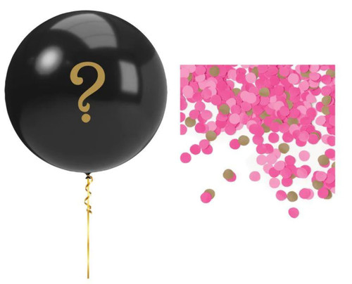 Creative Converting BLUE GENDER REVEAL BALLOON KIT, 36x36x36inc