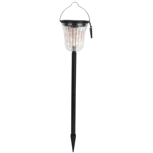Hyuduo Solar Garden Lawn Light Outdoor, Decorative Led with 3 Modes Solar Landscape Lawn Lamp,for Courtyards Gardens Scenic Spots Balconies Pathway,Lawn lamp