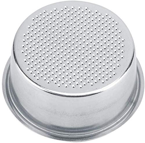 51mm Non Pressurized Filter Basket, Double Cup Sieve for 51mm Portafilter, 18 Grams of Powder Capacity