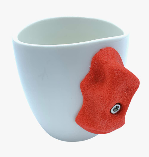 Dubbs Hardware Rock Climbing Mug - Rock Climbing Gear - Climber Hold Mug - Mountain Climbing Accessories and Gifts - Pinch Hold Mug - Great Training for your Grip! (Red) Dubbs Hardware Rock Climbing Mug - Rock Climbing Gear - Climber Hold Mug - Mountain Climbing Accessories and Gifts - Pinch Hold Mug - Great Training for your Grip! (Red)