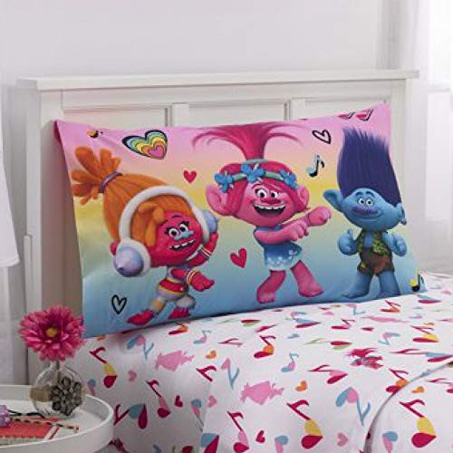 Trolls Kids DreamWorks Twin Bedding Sheet Set