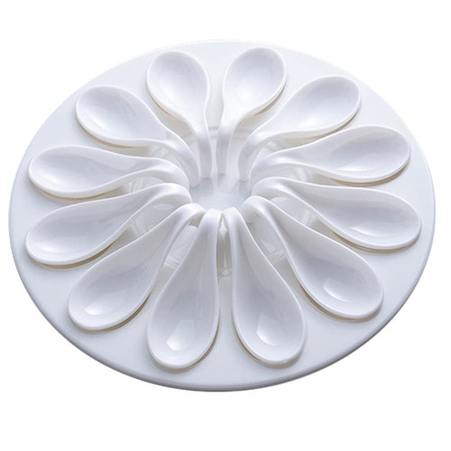 DOITOOL Deviled Egg Platter 1 Set Deviled Egg Tray Oyster Grill Pan Round Oyster Serving Tray Oyster Baking Dish Platter Oyster Shell Shaped for Seafood Oysters Sauce Grilling Deviled Egg Holder