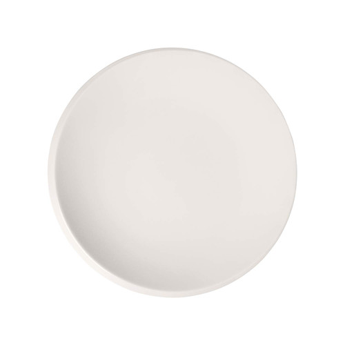 Villeroy & Boch 10-4264-2620 NewMoon, Modern Dinner Plate for Everyday Use and The Celebration Board, Premium Porcelain, Dishwasher Safe, White, 27 cm