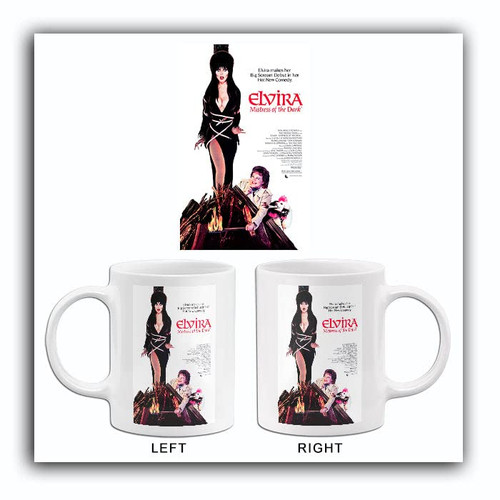 Elvira Mistress Of The Dark - 1988 - Movie Poster Mug