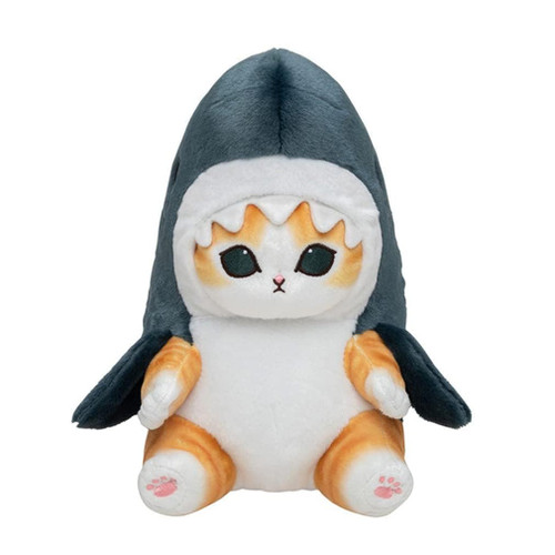 LKMYHY Cute Shark Cat Plush Toy Shark Cat Stuffed Animal Plushies Doll, 15'' Soft Stuffed Shark Kitten Pillow Christmas Birthday Gifts for Kids Boys Girls LKMYHY Cute Shark Cat Plush Toy Shark Cat Stuffed Animal Plushies Doll, 15'' Soft Stuffed Shark Kitten Pillow Christmas Birthday Gifts for Kids Boys Girls