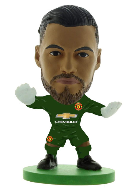 SoccerStarz SOC1280 Man Utd Sergio Romero-Home Kit (2019 Version) /Figures, Green