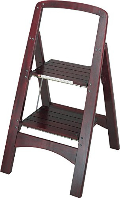 Cosco Two Step Rockford Wood Step Stool (Renewed)