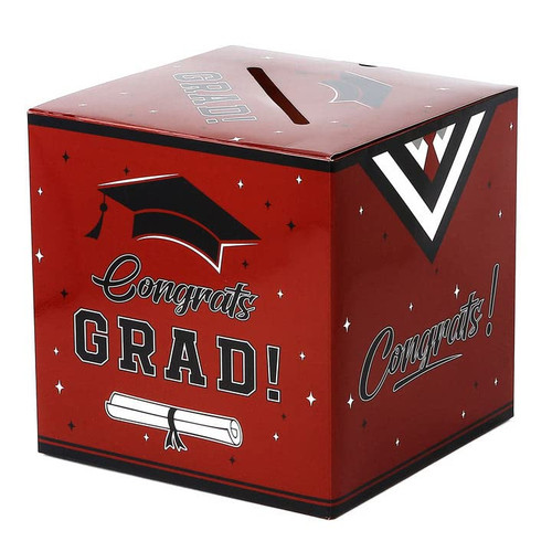 Slergut 2023 Graduation Card Box, Card Box for Graduation Party, Graduation Gift Card Box for 2023 Graduation Decorations, Graduation Party Supplies for Class of 2023 High School & College Graduation