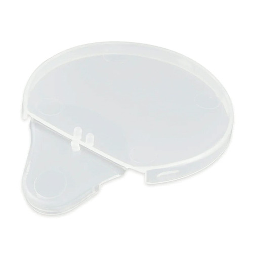 GET LID-BW-1100-CL BPA-Free Plastic Replacement Lid for BW-1100, Clear (Set of 12)