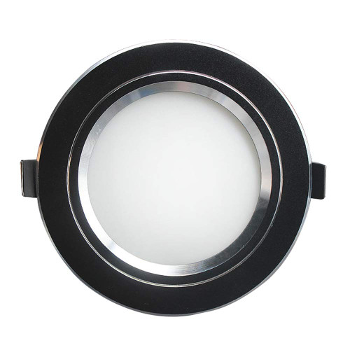 MGOR Sturdy 3w/5w/7w/9w/12w Led Energy Saving Round Anti-Glare Panel Light Hotel Corridor Bedroom Ceiling Embedded Downlight No Strobe Household Illumination Spotlight Ceiling Fixture
