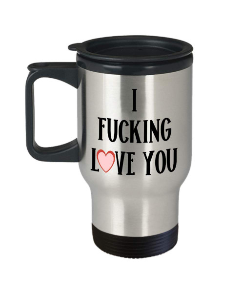 I Fucking Love You Travel Mug for Wife Girlfriend Husband Boyfriend Fiance Funny Valentines Day Anniversary Wedding Engagement Ideas 14oz Stainless Steel Coffee Cup I Fucking Love You Travel Mug for Wife Girlfriend Husband Boyfriend Fiance Funny Valentines Day Anniversary Wedding Engagement Ideas 14oz Stainless Steel Coffee Cup