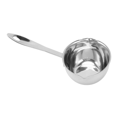 Stainless Steel Butter Warmer Pan, Mini Butter Melting Pot with Dual Pour Spout Butter Coffee Milk Warmer Flat Induction Bottom Sauce Pan for Stove Top, Soup, Chocolate, Tea Warming(150ML) Stainless Steel Butter Warmer Pan, Mini Butter Melting Pot with Dual Pour Spout Butter Coffee Milk Warmer Flat Induction Bottom Sauce Pan for Stove Top, Soup, Chocolate, Tea Warming(150ML)