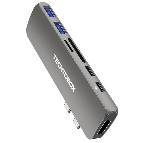 USB C HUB Adapter for MacBook, MacBook USB C Adapter Multiport with 4K HDMI, 2 USB 3.0, 100W PD, Thunderbolt 3, SD/TF Card Reader for MacBook Pro/Air M1 M2 2021 2020 2019 2018 USB C HUB Adapter for MacBook, MacBook USB C Adapter Multiport with 4K HDMI, 2 USB 3.0, 100W PD, Thunderbolt 3, SD/TF Card Reader for MacBook Pro/Air M1 M2 2021 2020 2019 2018
