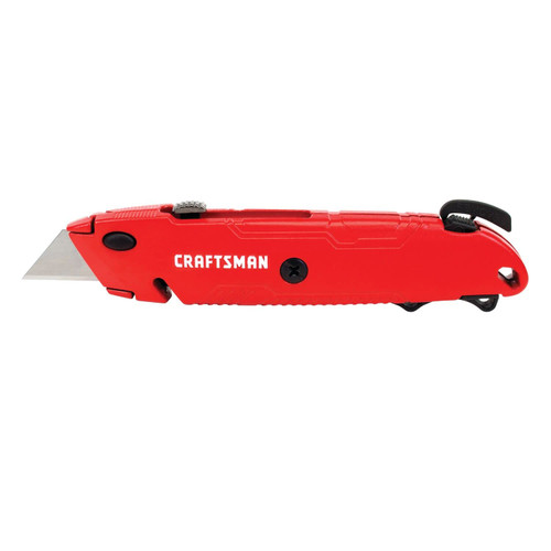 CRAFTSMAN Utility Knife, 3 Blades, Retractable, 3/4 in. (CMHT10926)